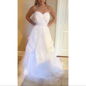 Jovani Strapless Wedding Dress